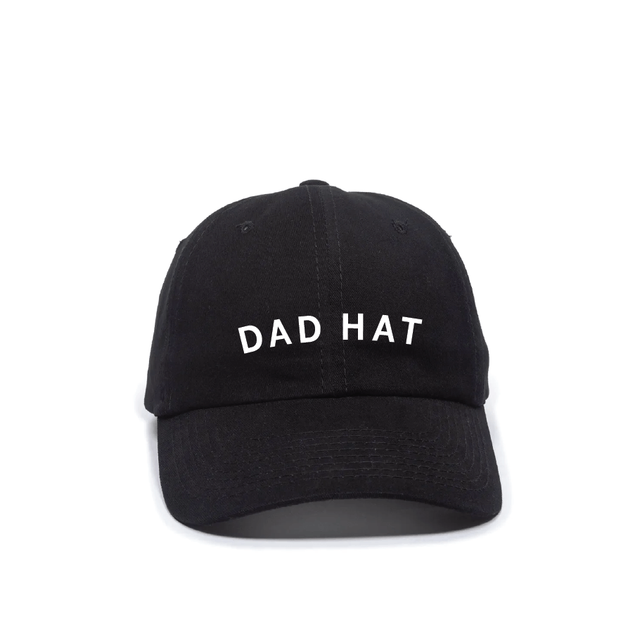 Dad Text Dad Hat