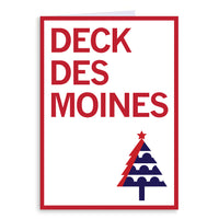 Deck Des Moines Greeting Card