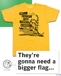 Don't Tread On Me Except for Jimmy Kimmel