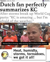 KC Is Amazing But I'm Afraid Of The Weather