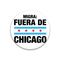 Hands Off Chicago Spanish Button
