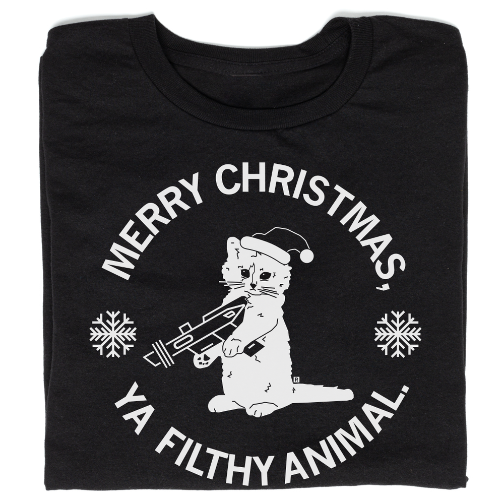 Christmas Cat t-shirt