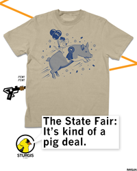 Gary Riding Pig Heavyweight