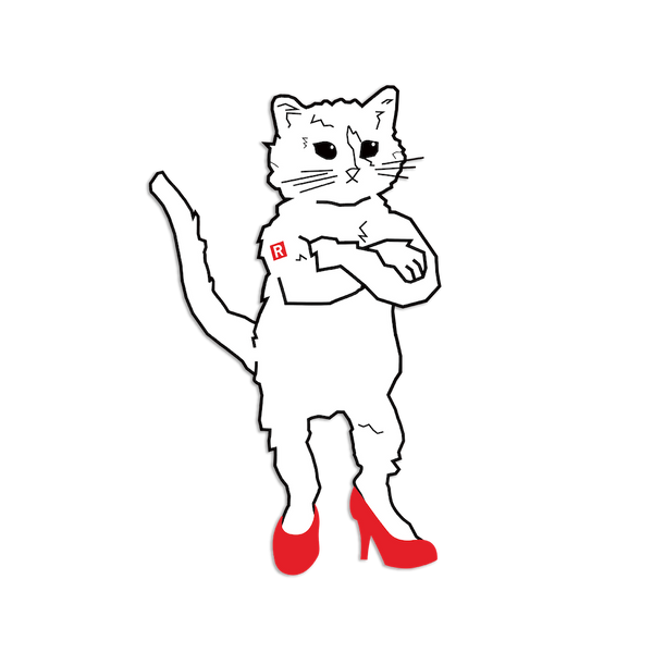 Gary In Heels Die-Cut Sticker