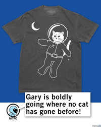 Glow In The Dark Astronaut Gary Heavyweight