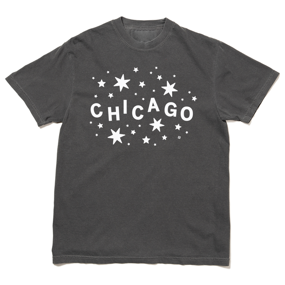 Glow In The Dark Chicago Stars Heavyweight