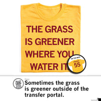 Grass Is Greener Audi Crooks Quote Gold