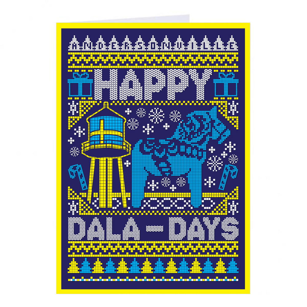 Happy Dala Days Greeting Card