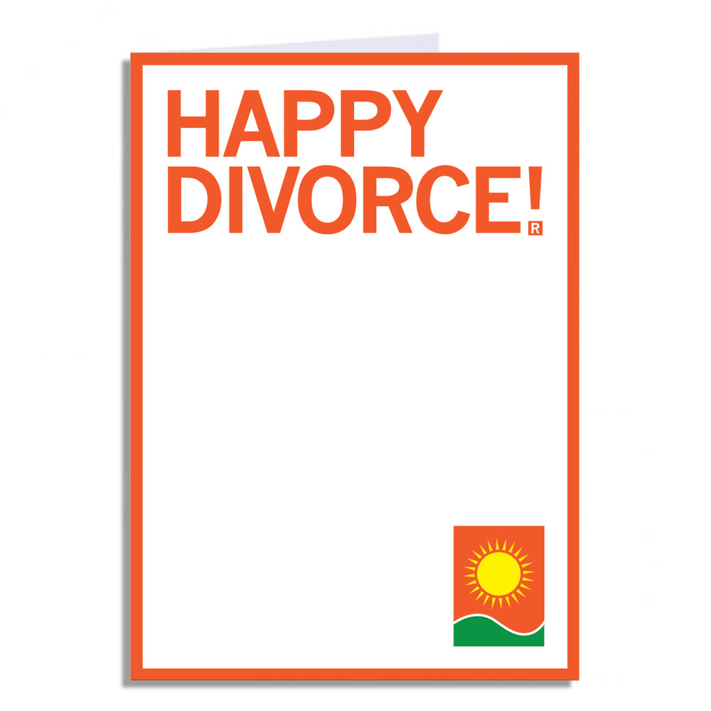 Happy Divorce Greeting Card