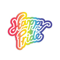 Happy Pride Die-Cut Sticker