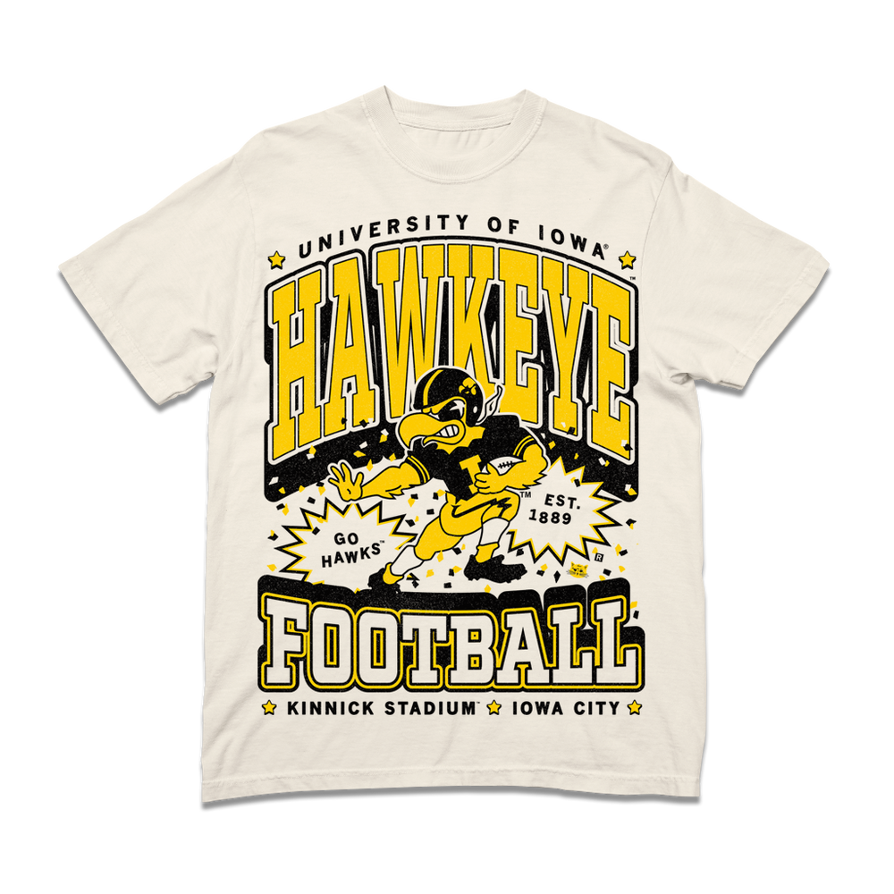Hawkeye Football Max Collegiate Heavyweight