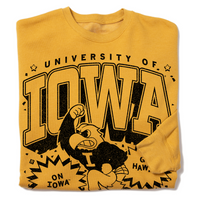 Hawkeyes Max Collegiate Crew Sweatshirt