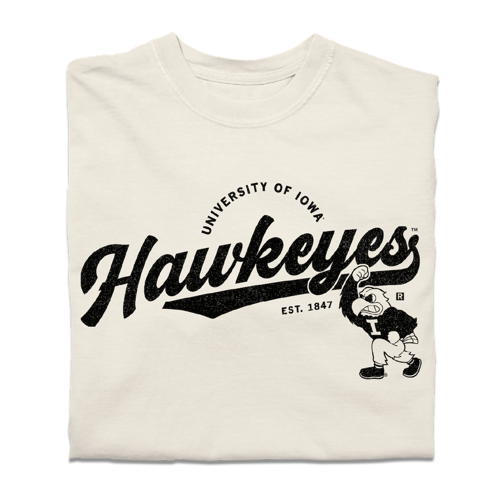 Hawkeye Script Logo Heavyweight