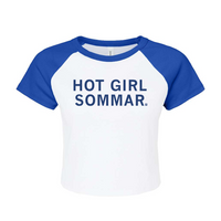 Hot Girl Sommar Text Baby Tee