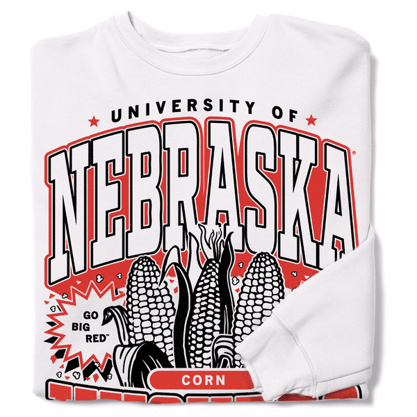 Huskers Max Collegiate Crew Sweatshirt