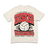 Husker Volleyball Max Collegiate Heavyweight