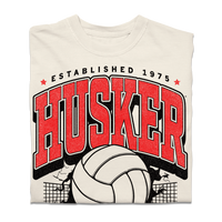 Husker Volleyball Max Collegiate Heavyweight