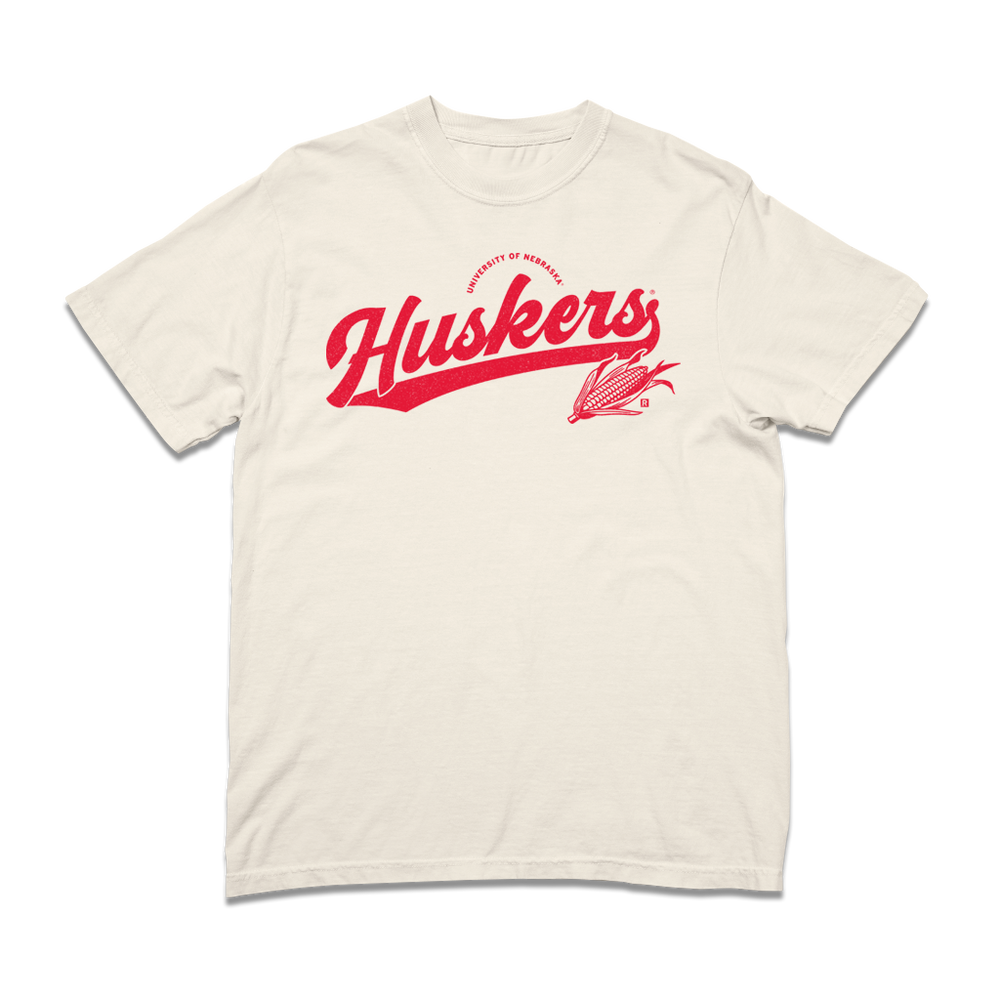Huskers Script Logo Heavyweight