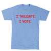 I Tailgate I Vote Light Blue