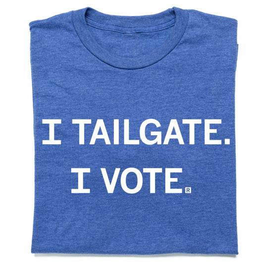 I Tailgate I Vote Blue