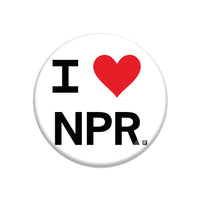 I Heart NPR Button