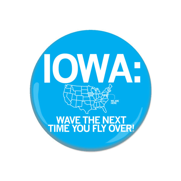 Iowa Flyover Button