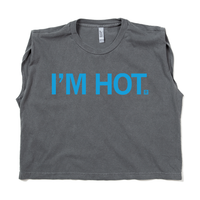 I'm Hot Muscle Crop Top
