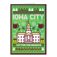 Iowa City: Lit For The Holidays Greeting Card