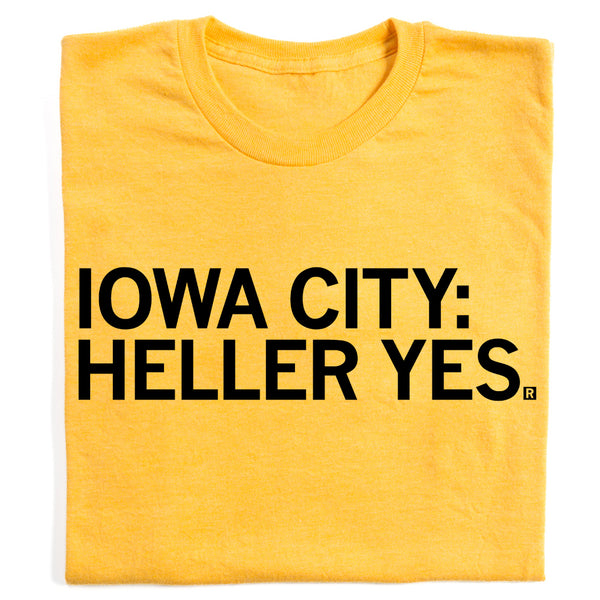 Iowa City Heller Yes T-Shirt