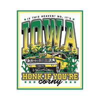 Iowa Corn Max Collegiate Die-Cut Sticker