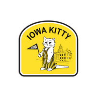 Iowa Kitty Die-Cut Sticker