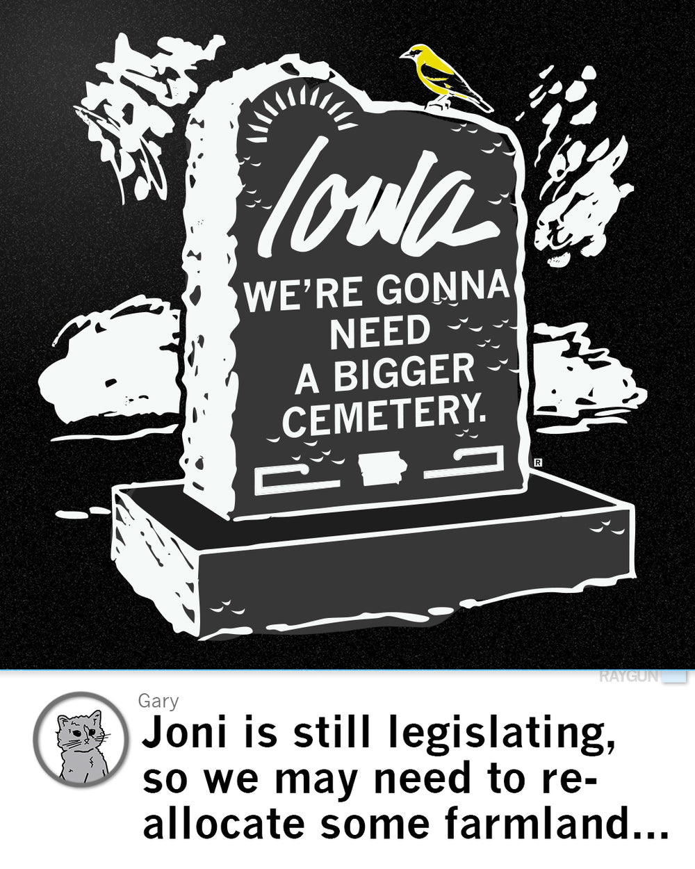 Iowa: We’re Gonna Need A Bigger Cemetery