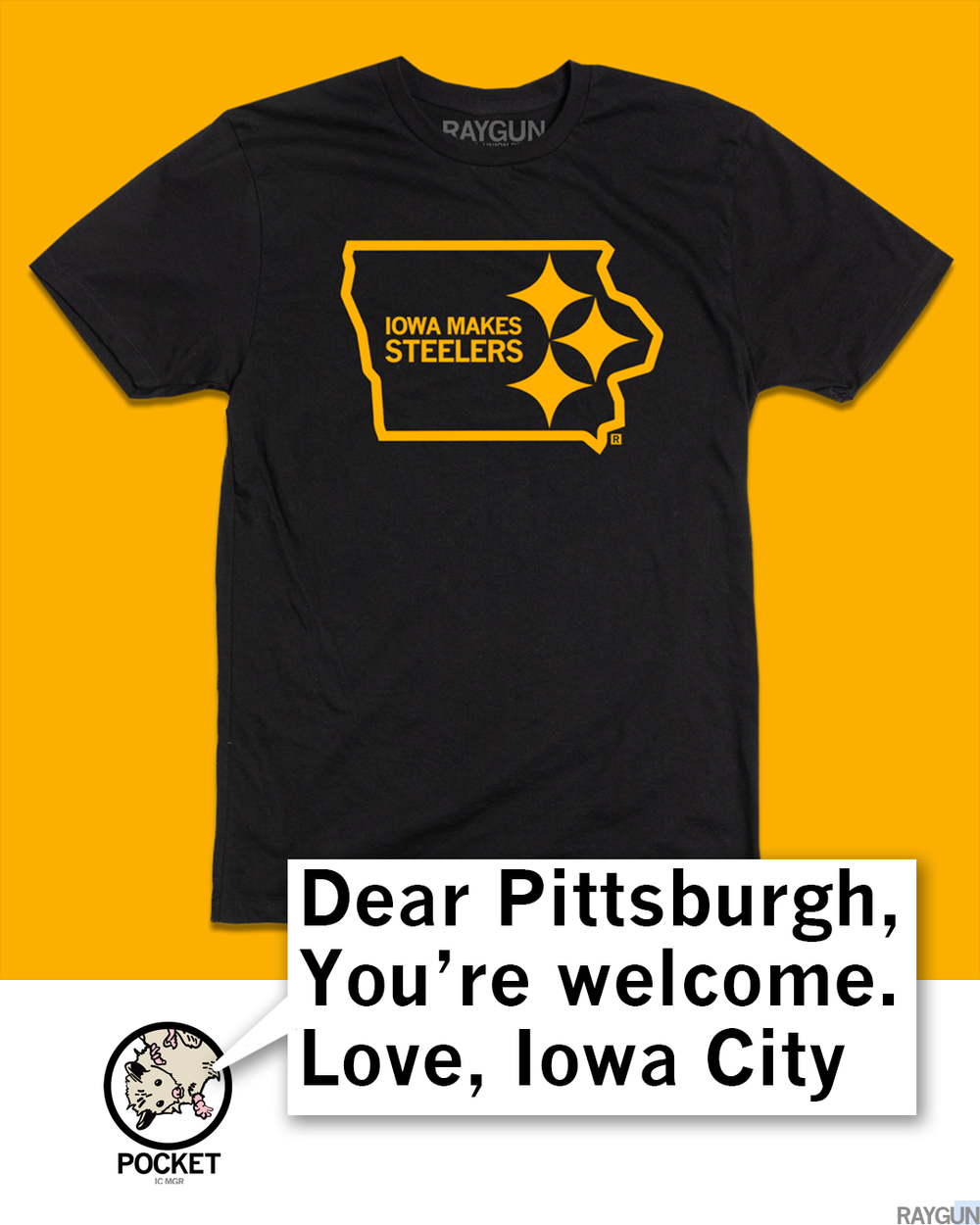 Iowa Makes Steelers