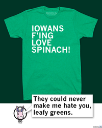 Iowans Love Spinach