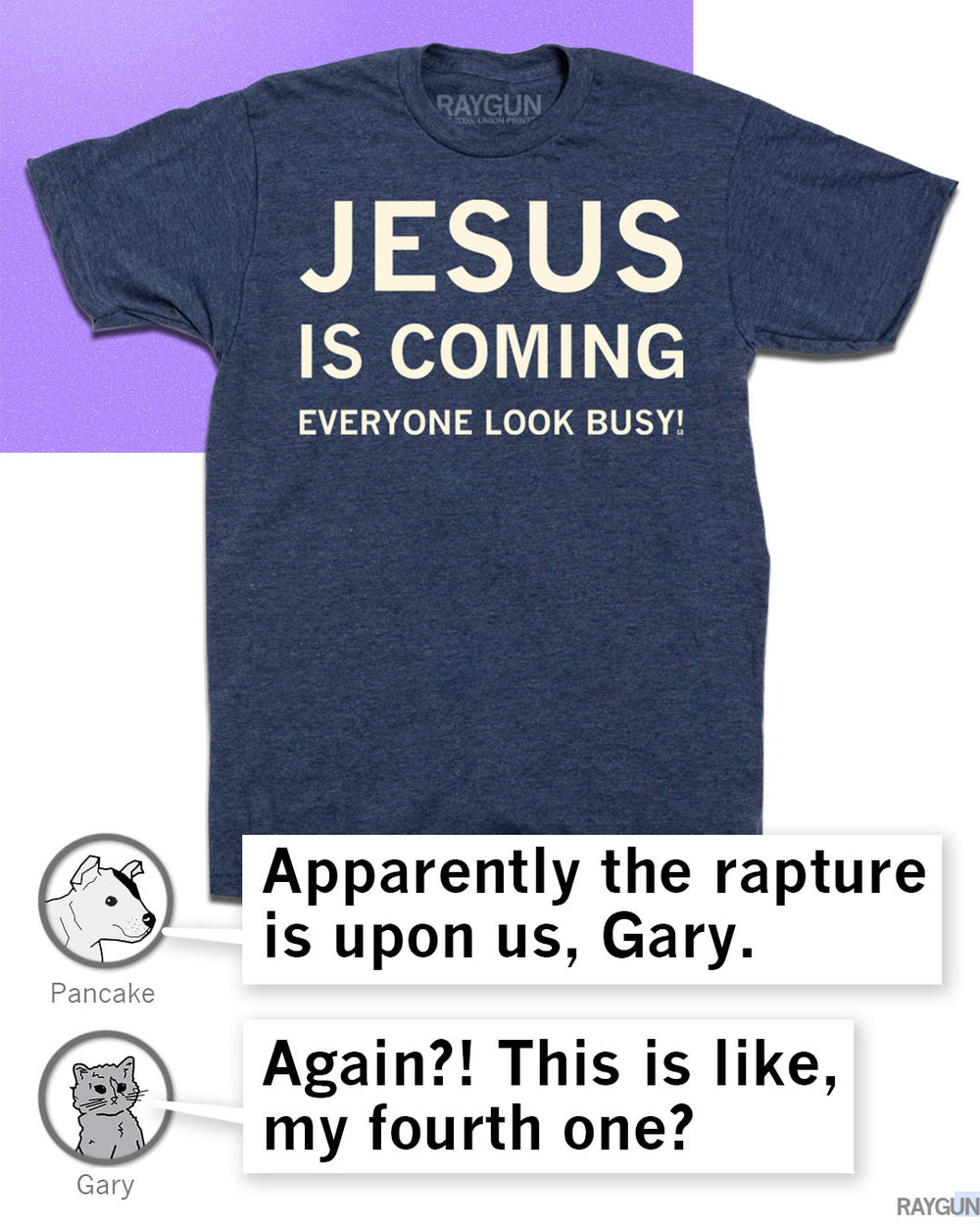Jesus Is Coming Everyone Look Busy