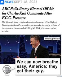 Don't Tread On Me Except for Jimmy Kimmel