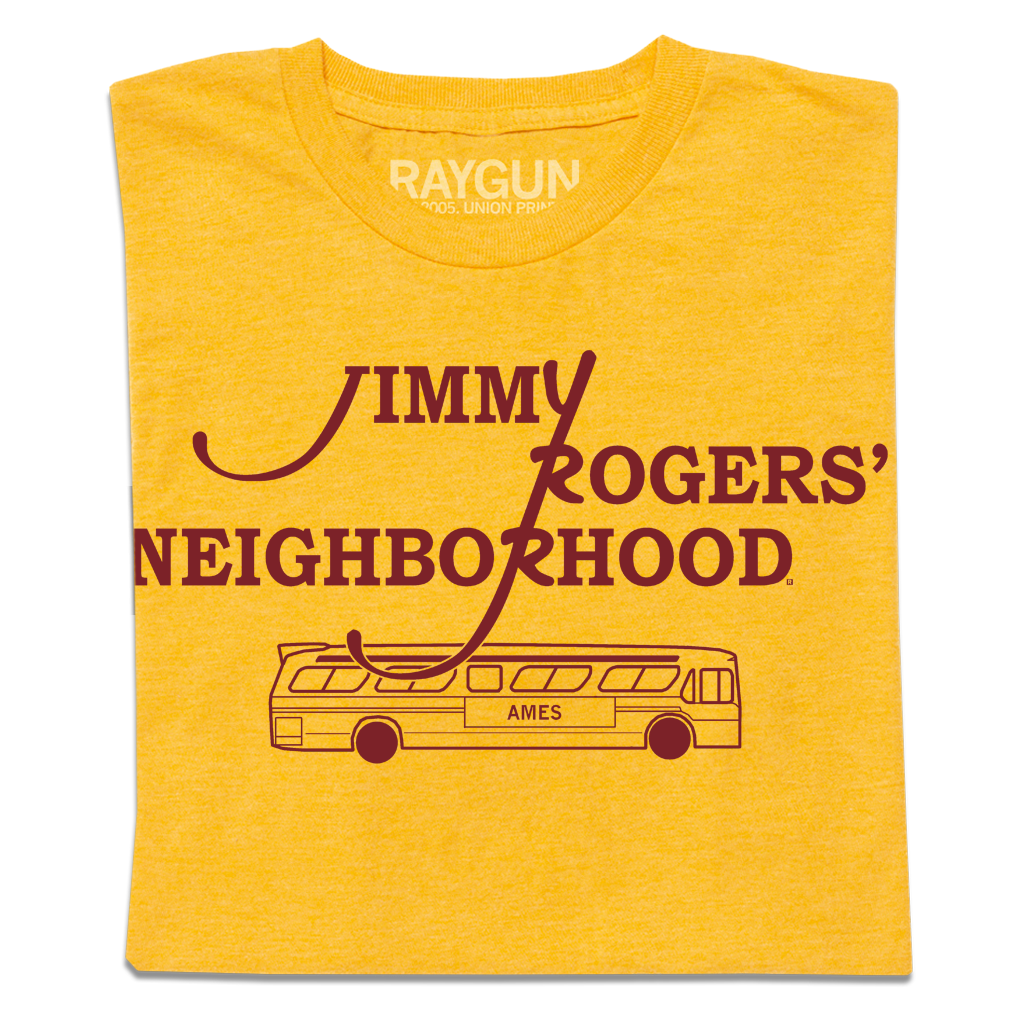 ガムチュ スウェット ベスト Little Roger Jimmy Rogers' Neighborhood Gold T-Shirt – RAYGUN