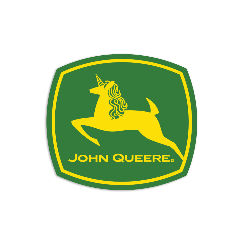 John Queere Die-Cut Sticker