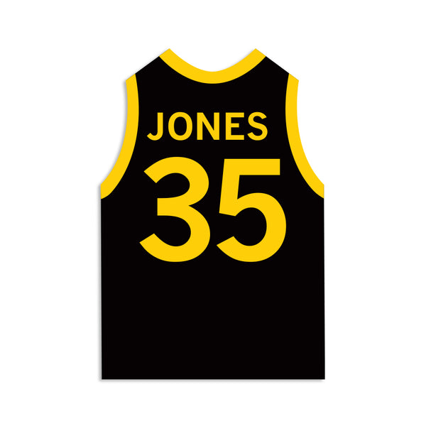 Ava Jones 35 Jersey Die-Cut Sticker