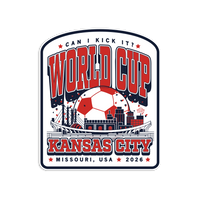 KC World Cup Skyline Max Collegiate Die-Cut Sticker