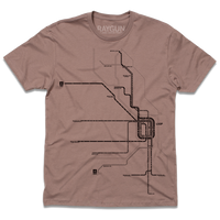 L Train Map Brown