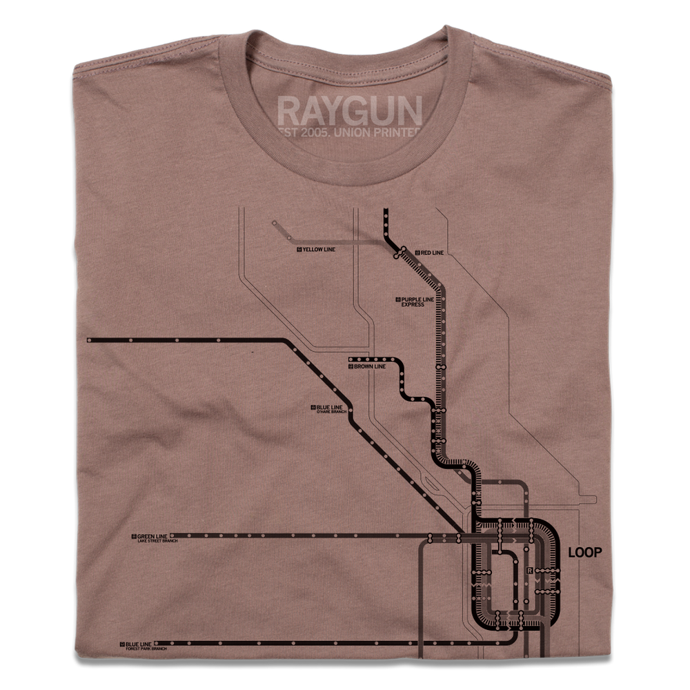 L Train Map Brown
