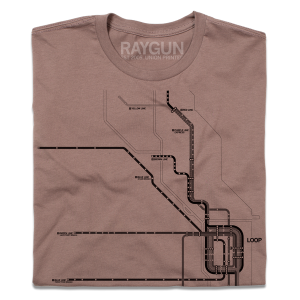L Train Map Brown