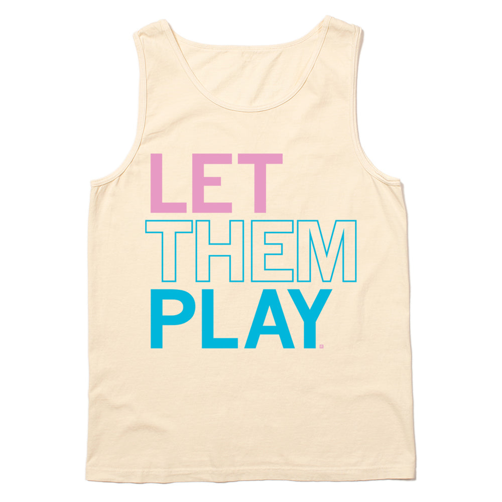Let Them Play Heavyweight Tank Top