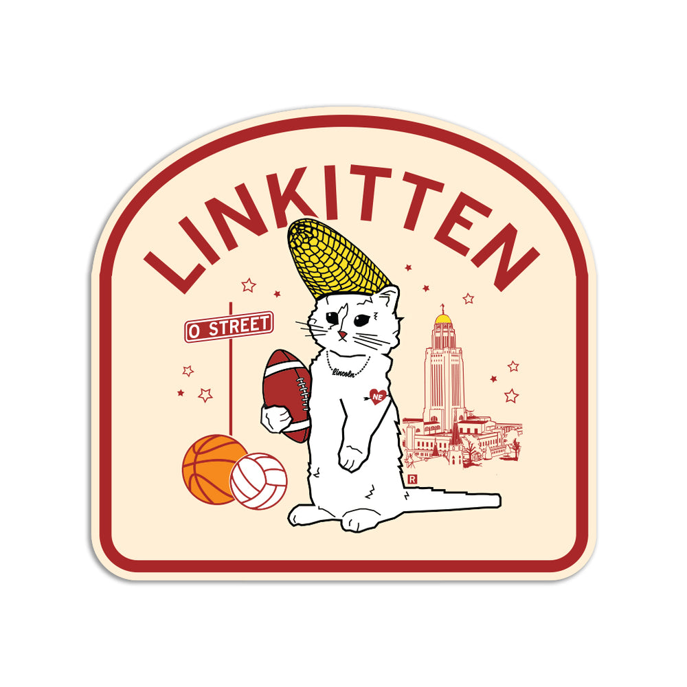 Linkitten Die-Cut Sticker
