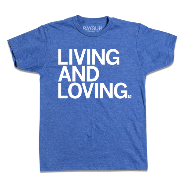 A kids sized heather royal t-shirt with left aligned white ink text that says, 