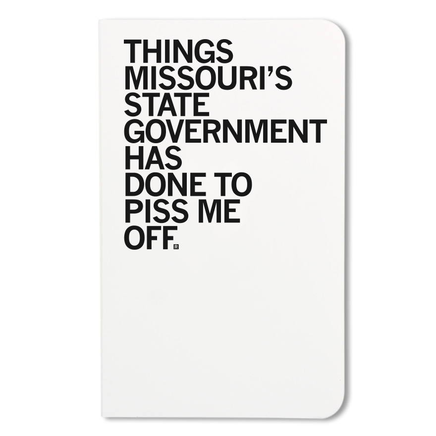 Things Missouri's State Gov. Has Done Notebook