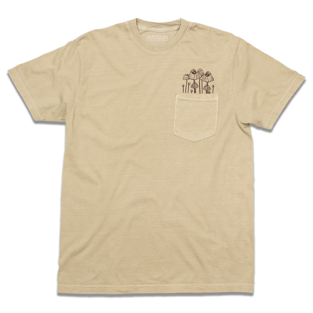 Mushrooms Pocket Tee