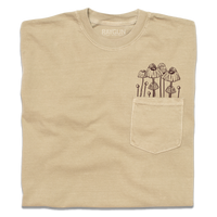 Mushrooms Pocket Tee