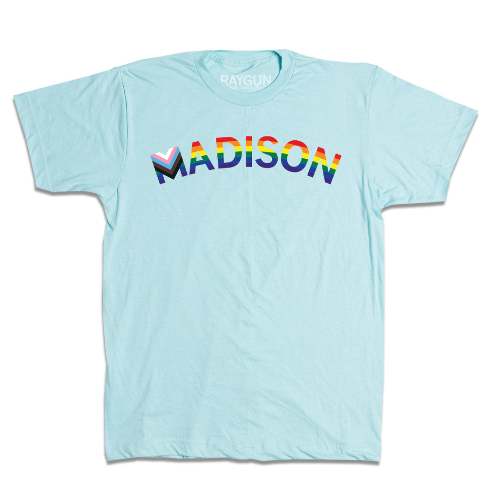 Madison Text Progress Pride Flag